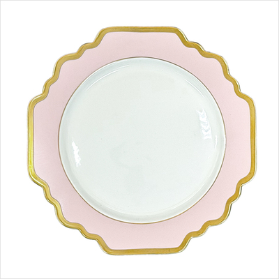 Teller flach 27cm _Sunflower hellrosa__top